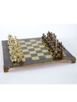 Шахи Середньовічні лицарі бронза 44x44