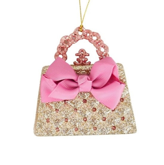 Підвіска "Сумочка" h-10, шампань