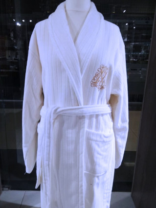 Халат мужской Alberto белый L