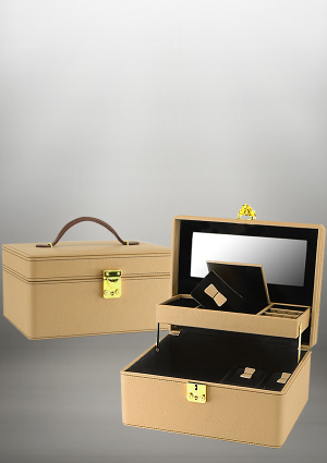 Кейс для прикрас "Ascot", бежевий