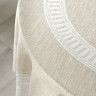 Скатертина "Turkish Line", кругла беж