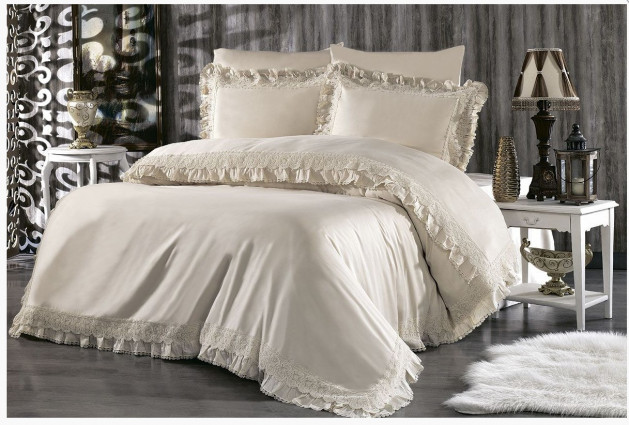 Постільна білизна "Helen", крем