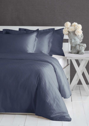 Набор постельного белья Linea евро 4 предмета антрацит