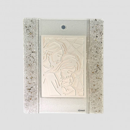 Ікона "Сім'я" 16х19, колір біло/золотий