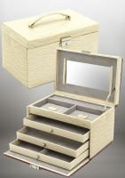 Кейс для прикрас Jolie, кремовий