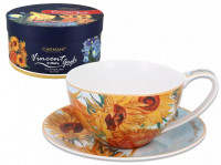 Чашка з блюдцем 