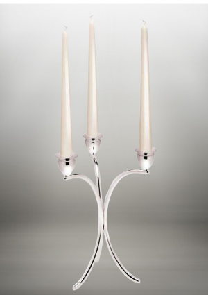 Свічник "Венеція", 3 свічки, h-28