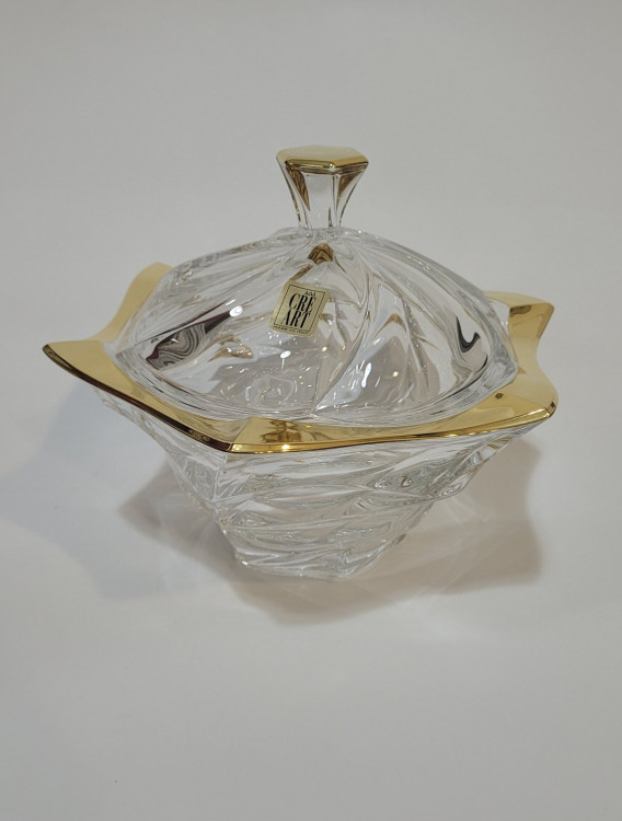 Цукерниця Wave, колір золото