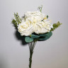 Букет півоній, h-35, білий