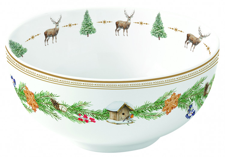 Піала "White Forest" d-12, різнокльорова