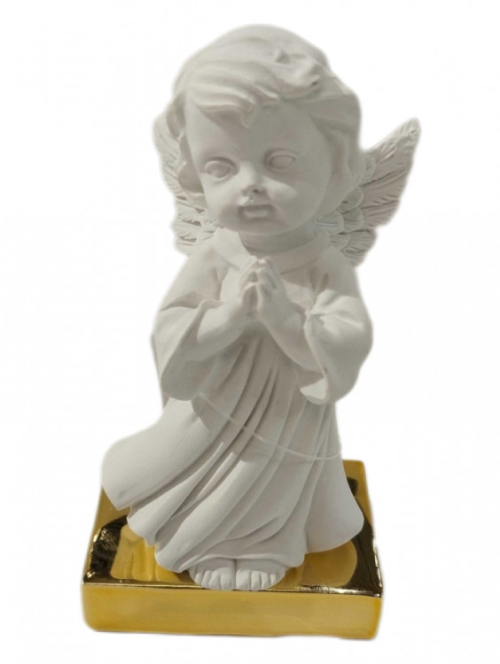 Статуетка "Янголятко" h-10, колір золото