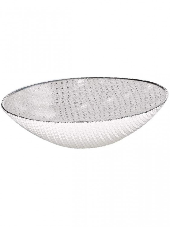 Фруктівниця Diamante, d-40см, срібло