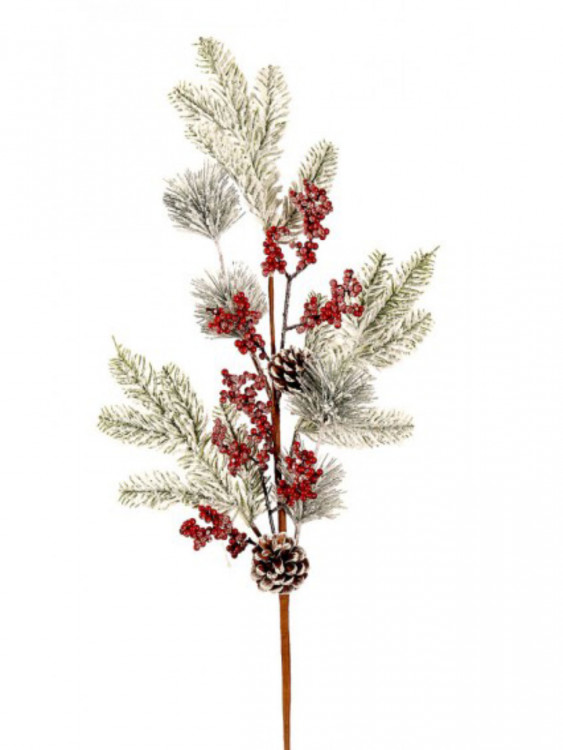 Гілка З ягодами та шиками, h-94 см