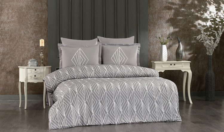 Постільна білизна "Viana", сірий