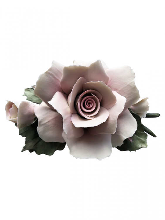 Статуэтка "Роза с двумя бутонами"  l-18 см