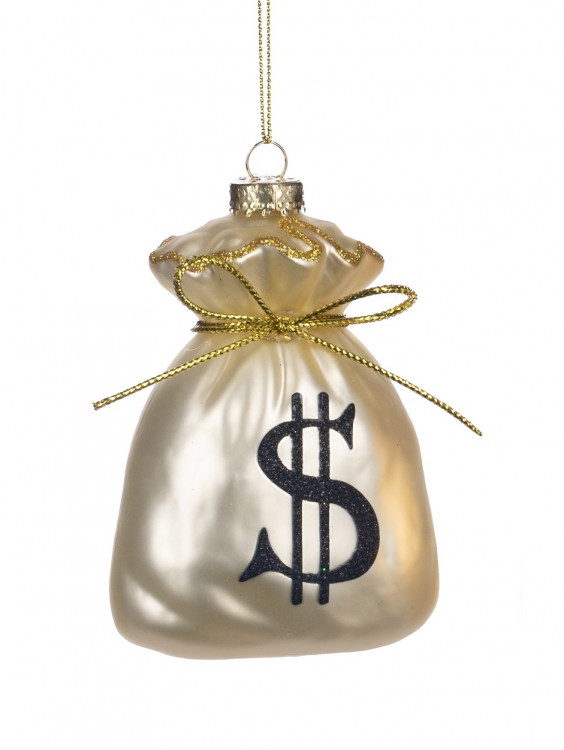 Підвіска "Мішок достатку" h-11, колір лимонне золото