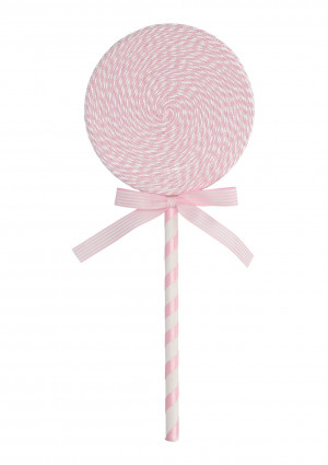 Підвіска "Льодяник на паличці" h-52, рожевий