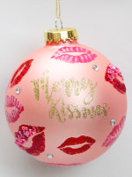 Шар Поцелуй, d-10см, розовый