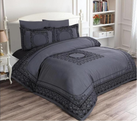 Постільна білизна Tom Ross, сірий/чорний