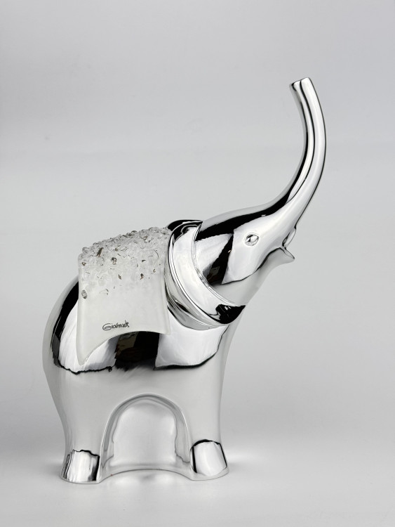 Декор "Слон" h-14, білий