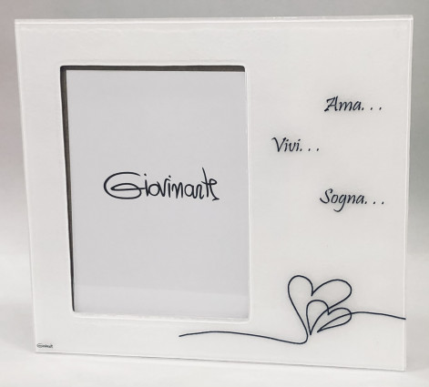 Фоторамка "Нехай живе мрія" 13*18, біла