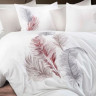 Постільна білизна "Feathers", біла