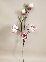 Гілка магнолії h-110, рожева