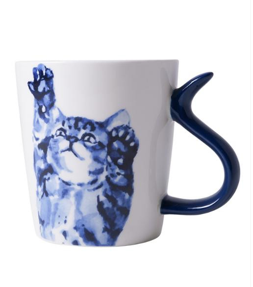 Чашка "Кошеня" 300 мл, біла