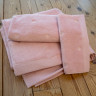 Набор полотенец Soft Hearts, 3шт, розовые