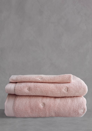 Набор полотенец Soft Hearts, 3шт, розовые
