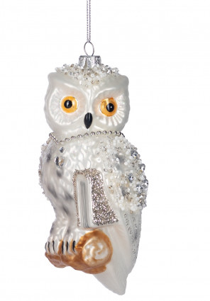 Підвіска "Сова" h-9, колір срібло