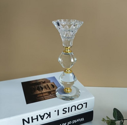 Свічник"Аура" h-17, колір золото