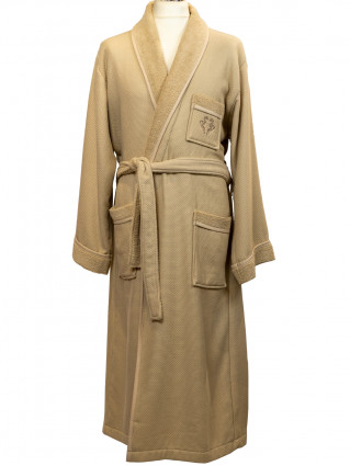 Халат "Quattro" чоловічий, бежевий