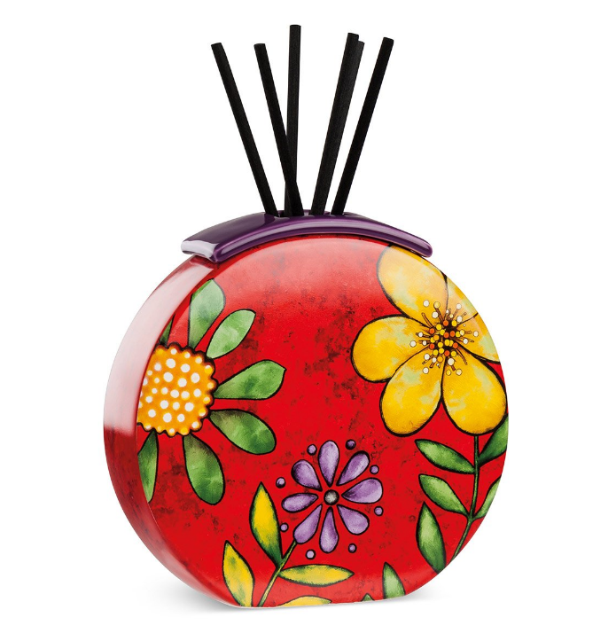 Ваза "Bellamore" h-17, червона