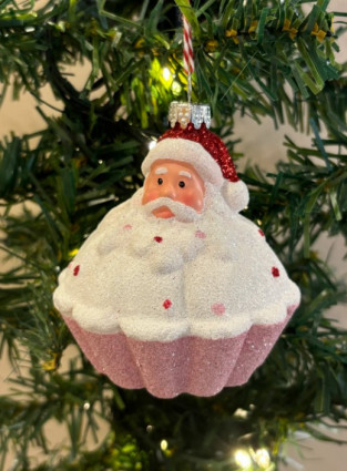 Підвіска "Кекс" h-14, рожева