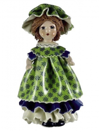 Статуетка "Дівчинка у зеленому"