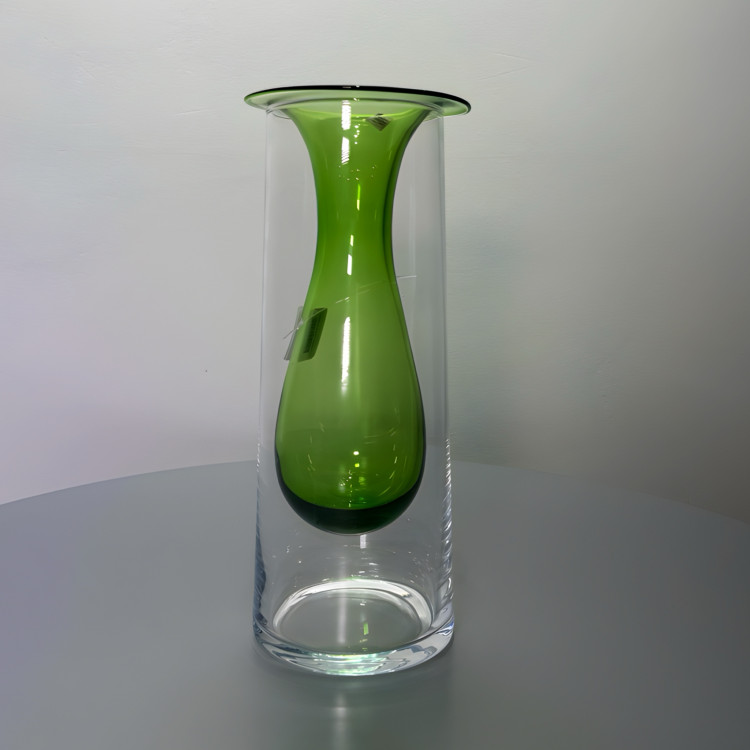 Ваза Alba h-35см, зелена