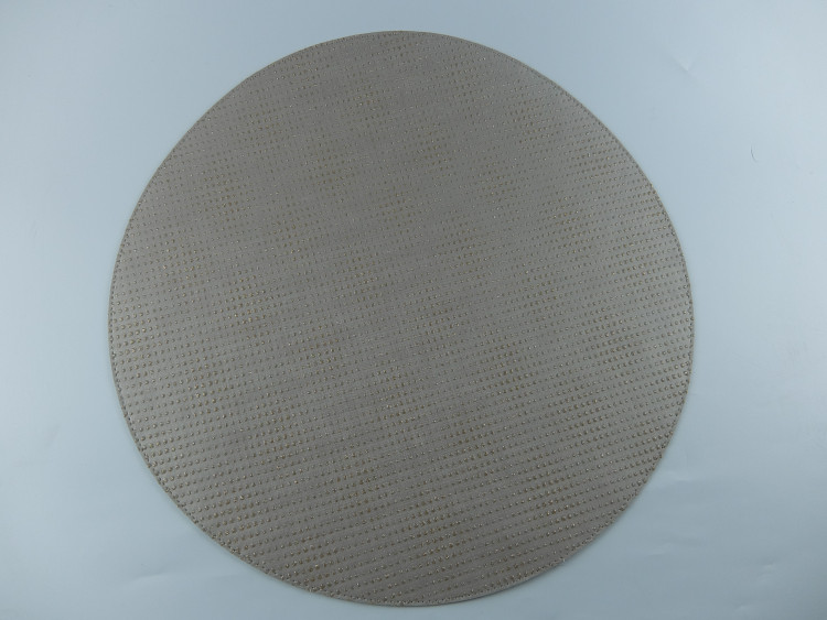 Підтарільник круглий "Шайн" d-40 бежево/коричневий