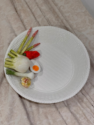 Блюдо "Овочевий кошик" d-38