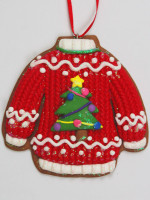 Підвіска Светр з ялинкою, h-9см,