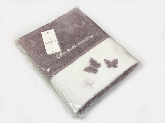 Рушник Monique Butterfly 85*150 см, ліловий