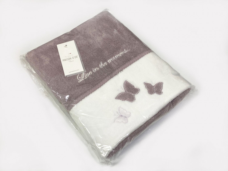 Рушник Monique Butterfly 85*150 см, ліловий