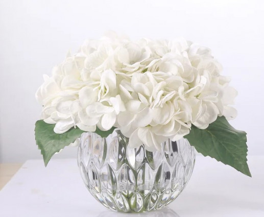 Парфумований букет "Hydrangeas White” білий
