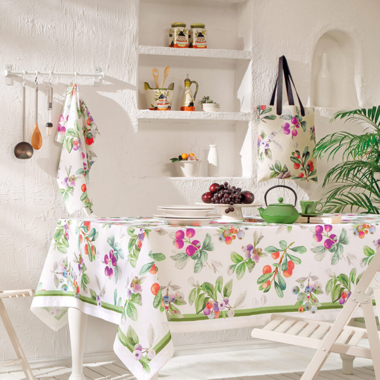 Скатертина "Cranberry", різнокольорова