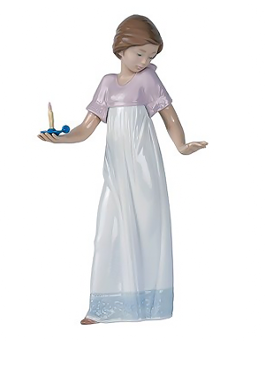 Статуетка "Дівчинка зі свічкою" h-26