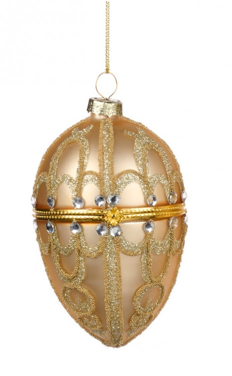 Підвіска "Яйце Фаберже" h-9, колір золото