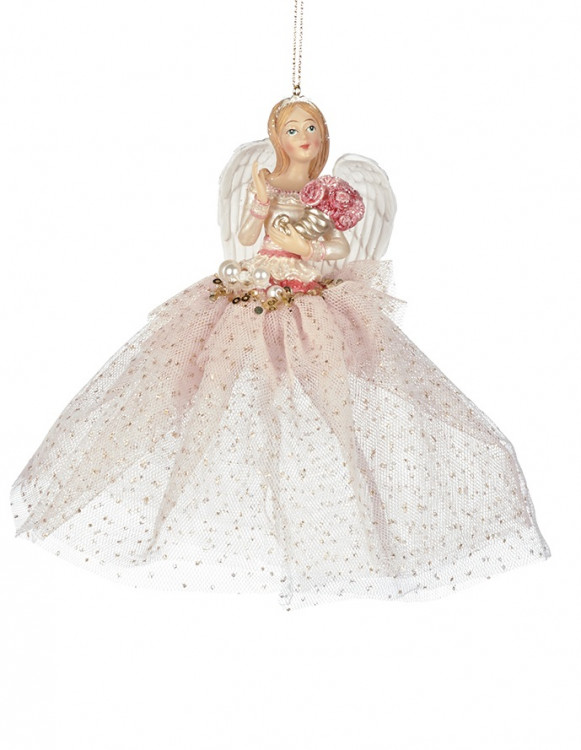 Підвіска Ангел h-15, пудра