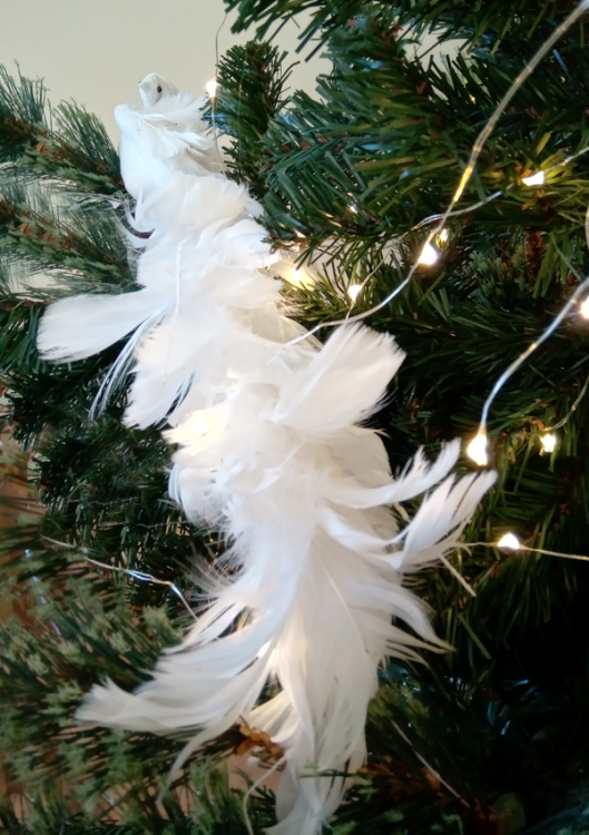 Новогодняя игрушка Птица I-45см