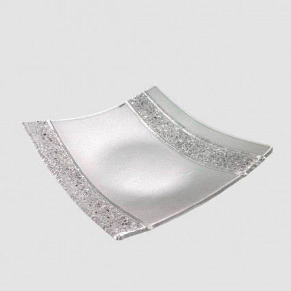 Фруктівниця "Snow" 33*33, квадратна, біла