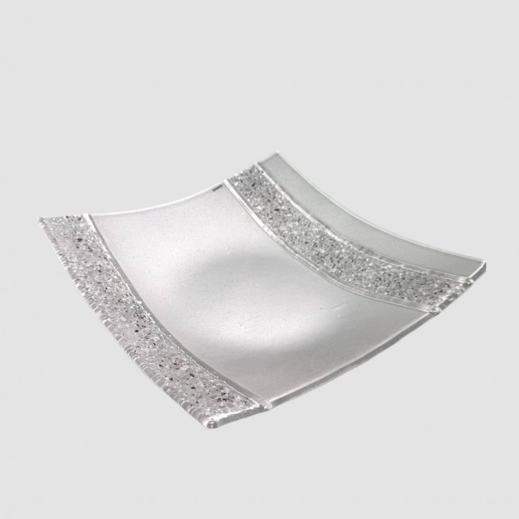 Фруктівниця "Snow" 33*33, квадратна, біла